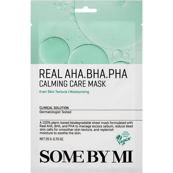 SOME BY MI REAL AHA-BHA-PHA CALMING CARE MASK (20g)