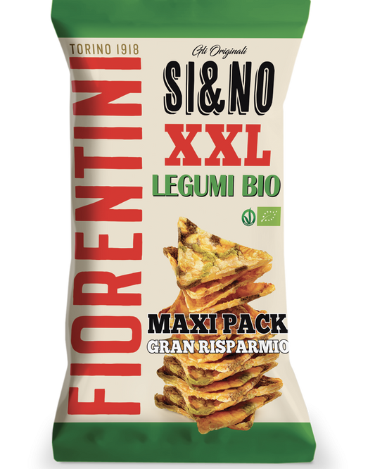 XXL SIZE Organic corn triangles + mixed legumes 30% (source of
protein)