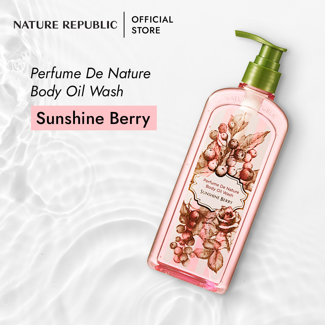 PERFUME DE NATURE BODY OIL WASH_SUNSHINE BERRY