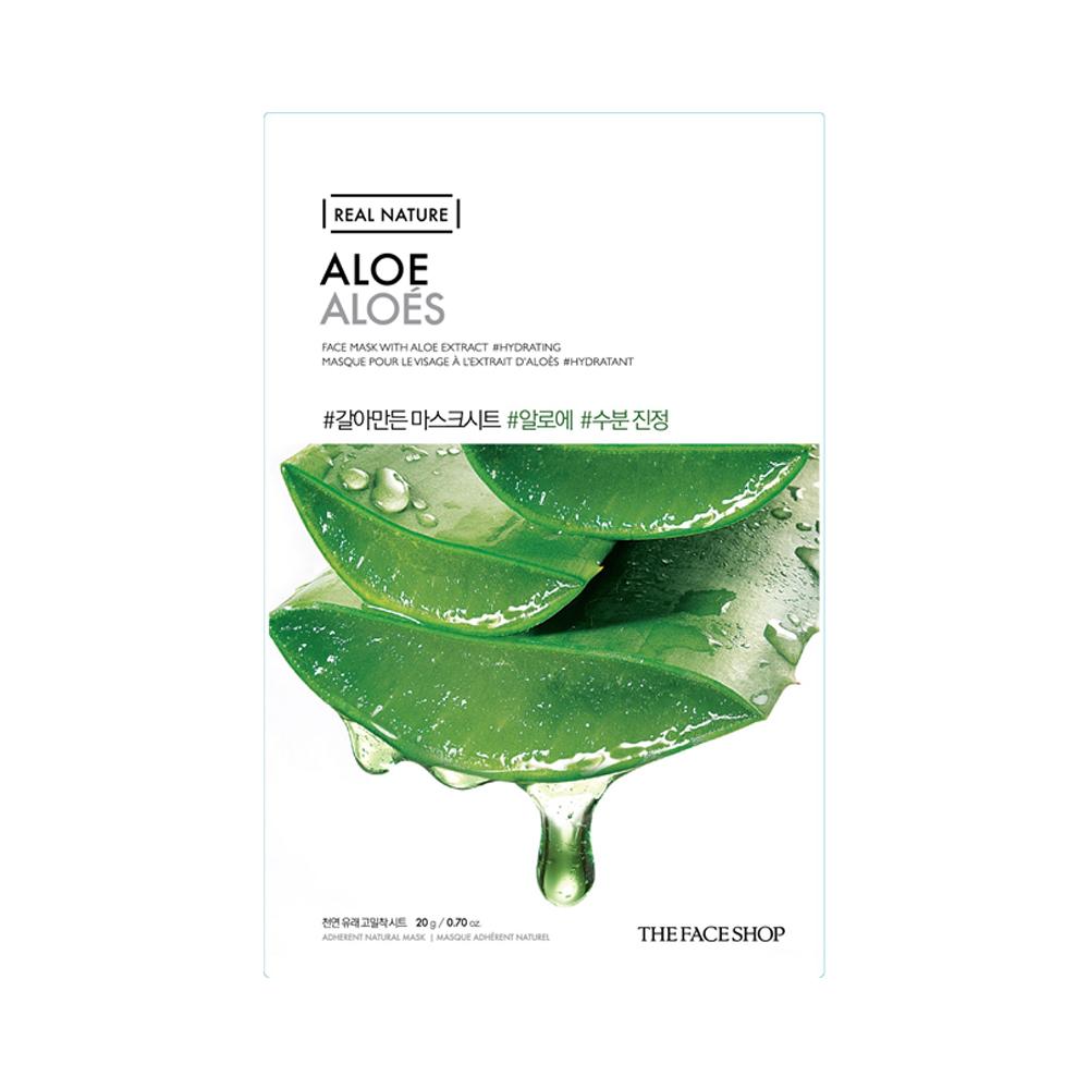 THEFACESHOP REAL NATURE ALOE FACE MASK(GZ)