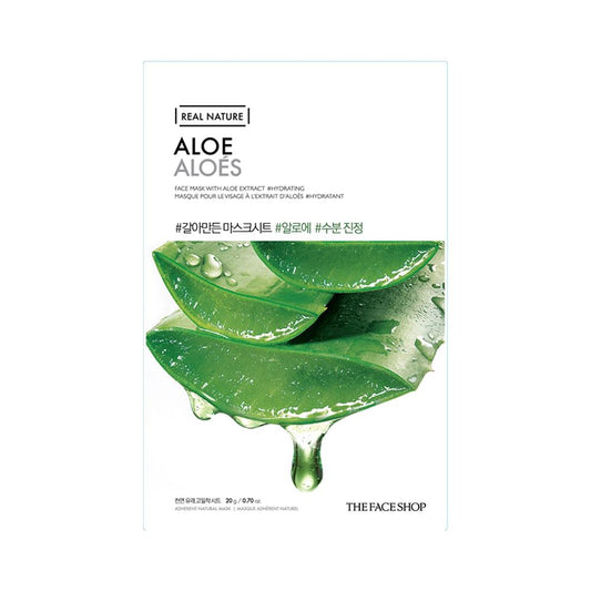 THEFACESHOP REAL NATURE ALOE FACE MASK(GZ)