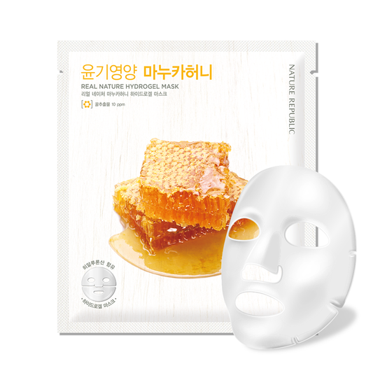 REAL NATURE MANUKA HONEY HYDROGEL MASK