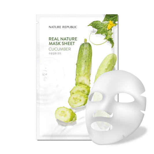 REAL NATURE CUCUMBER MASK SHEET(RR)