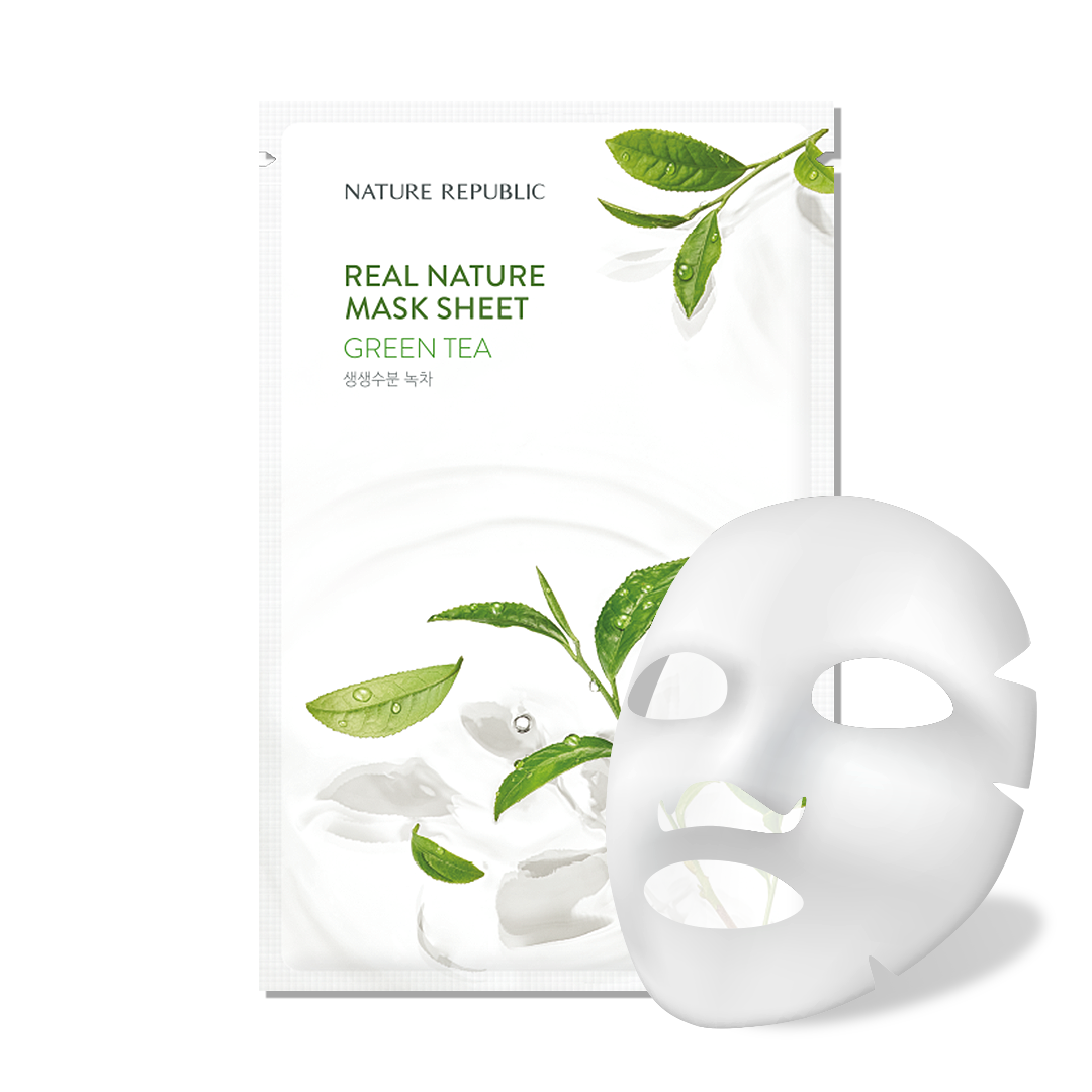 REAL NATURE GREEN TEA MASK SHEET ®