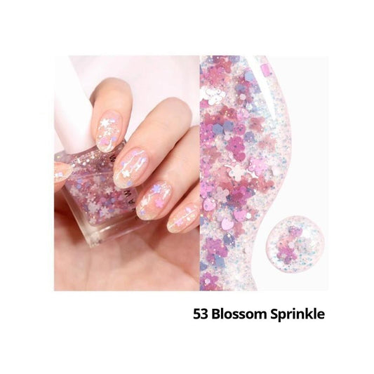 WAKEMAKE Nail Gun Glitter 53 Blossom Sprinkle