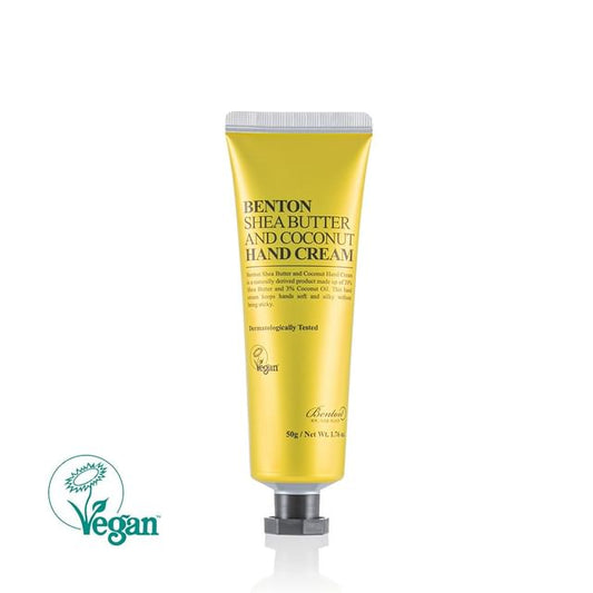 BENTON SHEA BUTTER AND COCONUT HAND CREAM