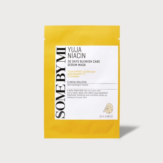 SOME BY MI YUJA NIACIN 30 DAYS BLEMISH CARE SERUM MASK
