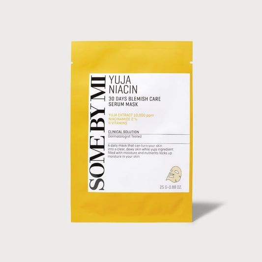 SOME BY MI YUJA NIACIN 30 DAYS BLEMISH CARE SERUM MASK
