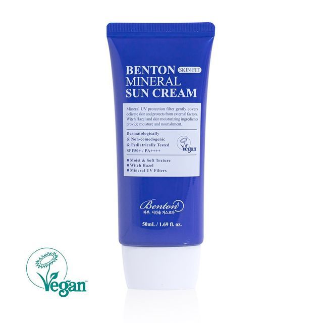 BENTON SKIN FIT MINERAL SUN CREAM [SPF50+/PA++++]