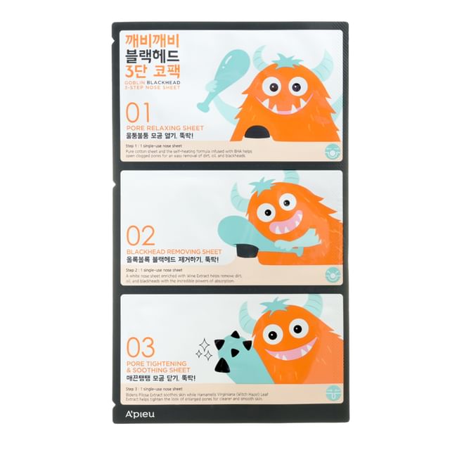 A'PIEU GOBLIN_BLACKHEAD_3STEP_NOSE_SHEET