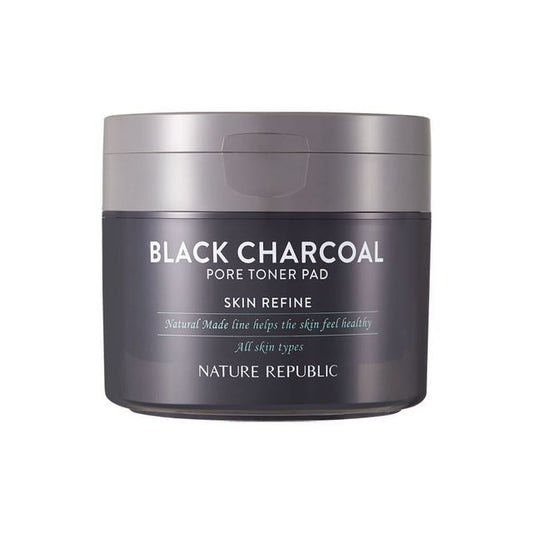 NATURAL MADE BLACK CHARCOAL PORE TONER PAD