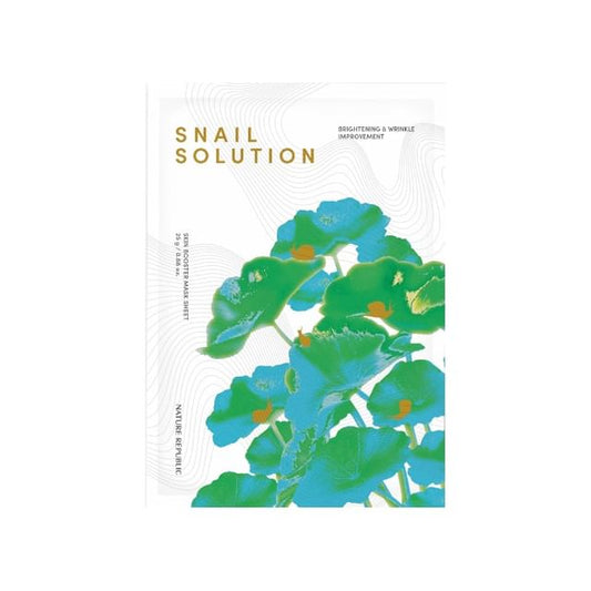 SNAIL SOLUTION SKIN BOOSTER MASK SHEET