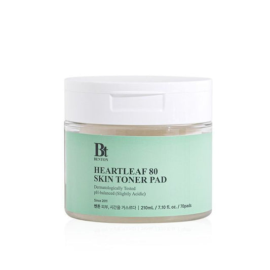 BENTON HEARTLEAF 80 SKIN TONER PAD