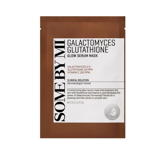SOME BY MI  GALACTOMYCES  GLUTATHIONE GLOW SERUM MASK