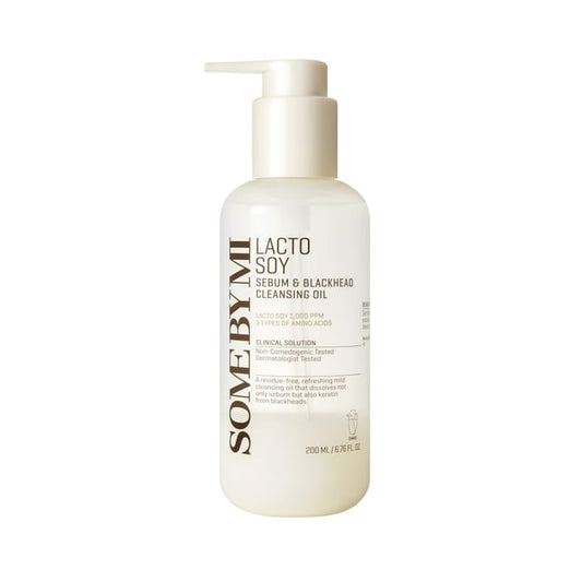 SOME BY MI LACTOSOY SEBUM&BLACKHEAD CLEANSING OIL [200ml]