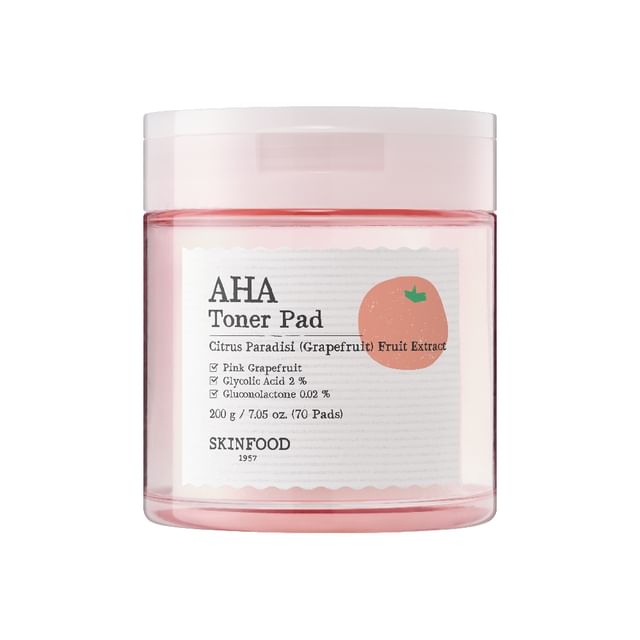 PINK GRAPEFRUIT AHA TONER PAD