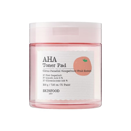 PINK GRAPEFRUIT AHA TONER PAD