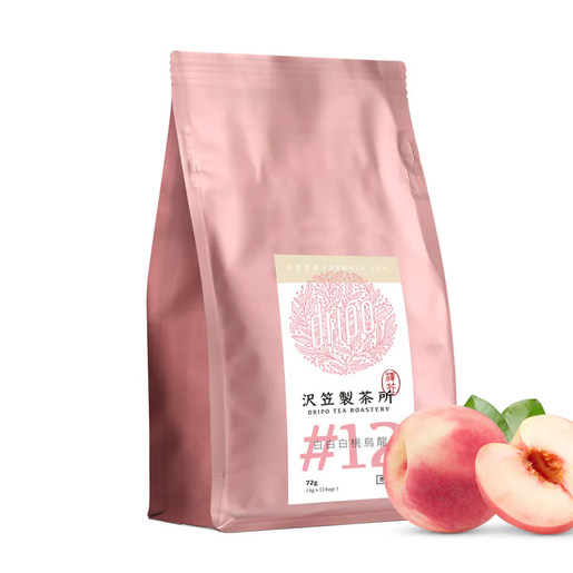 Dripo White Peach Oolong Tea (12 packs)