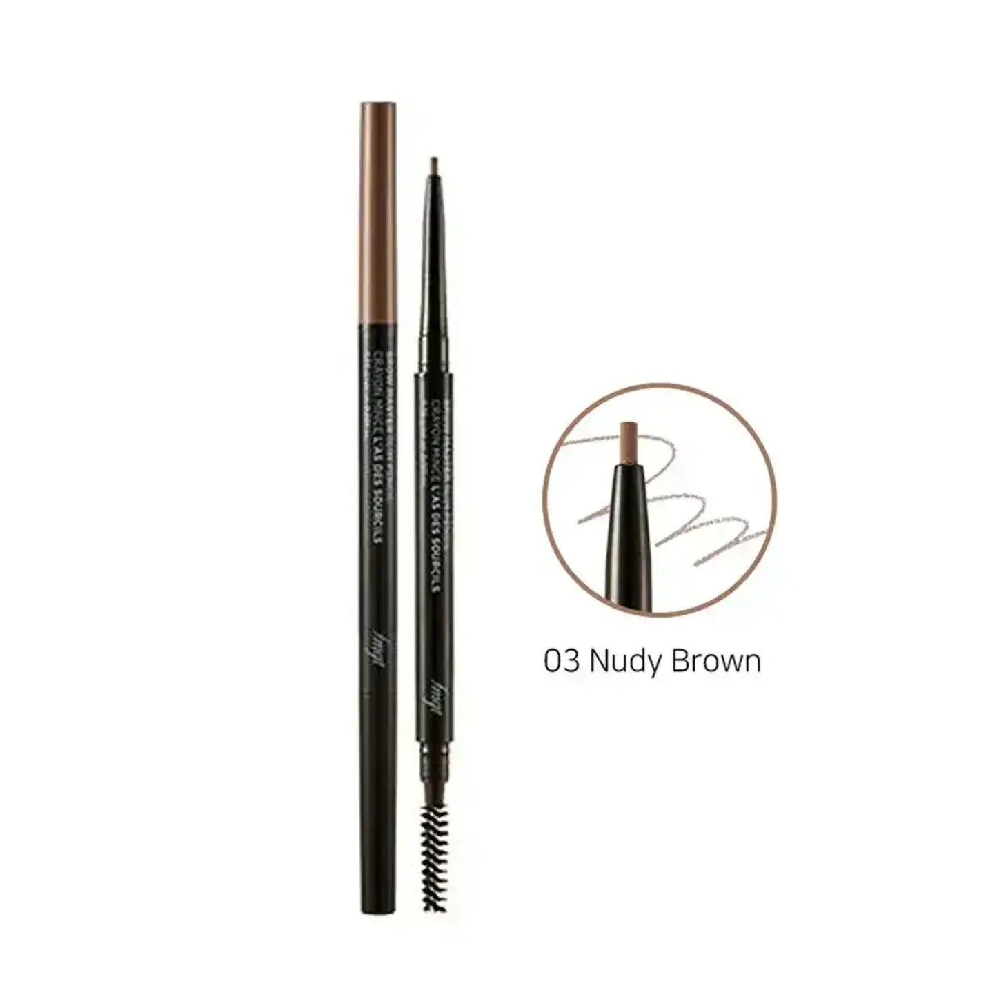 BROW MASTER SLIM PENCIL 03 NUDY BROWN