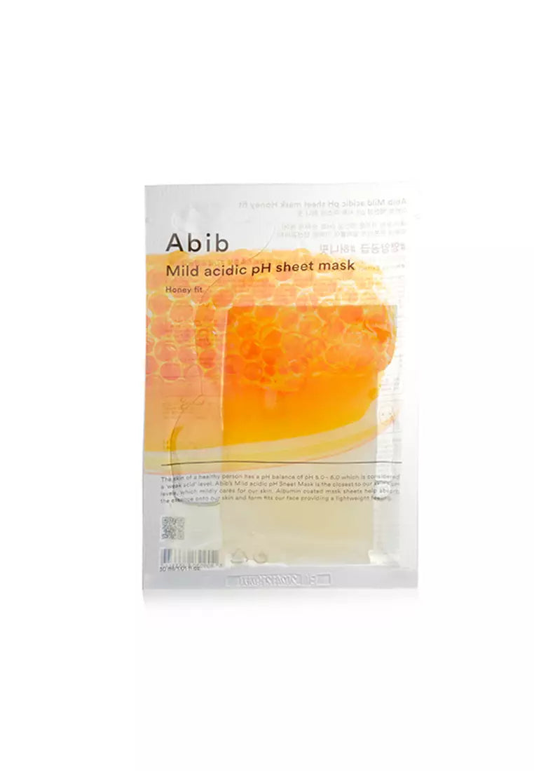 ABIB MILD ACIDIC pH SHEET MASK HONEY FIT