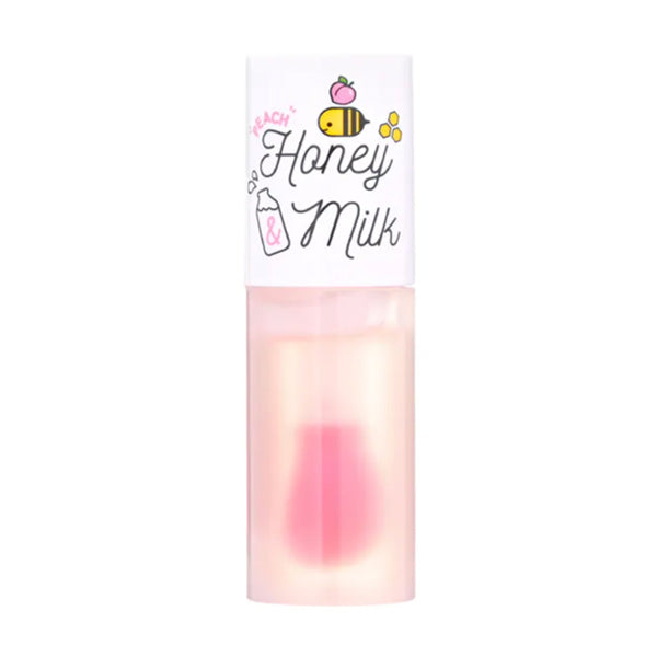 A'PIEU HONEY&MILK_LIP_OIL_LIGHT[PEACH]