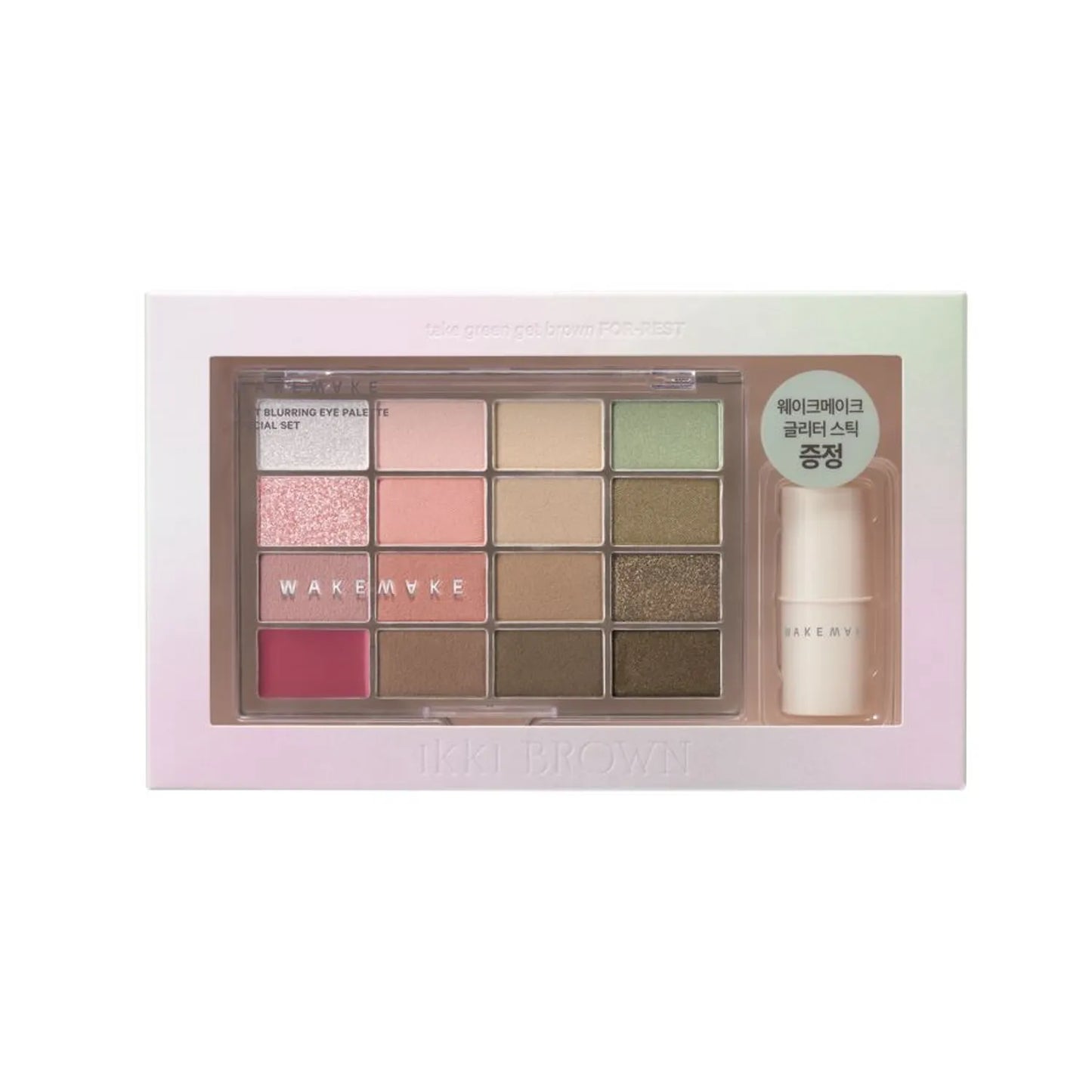 WAKEMAKE Soft Blurring Eye Palette 21 Fall In Fig Blurring