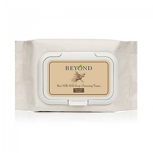 BEYOND RICE MILK MILD CLEANSING TISSUE