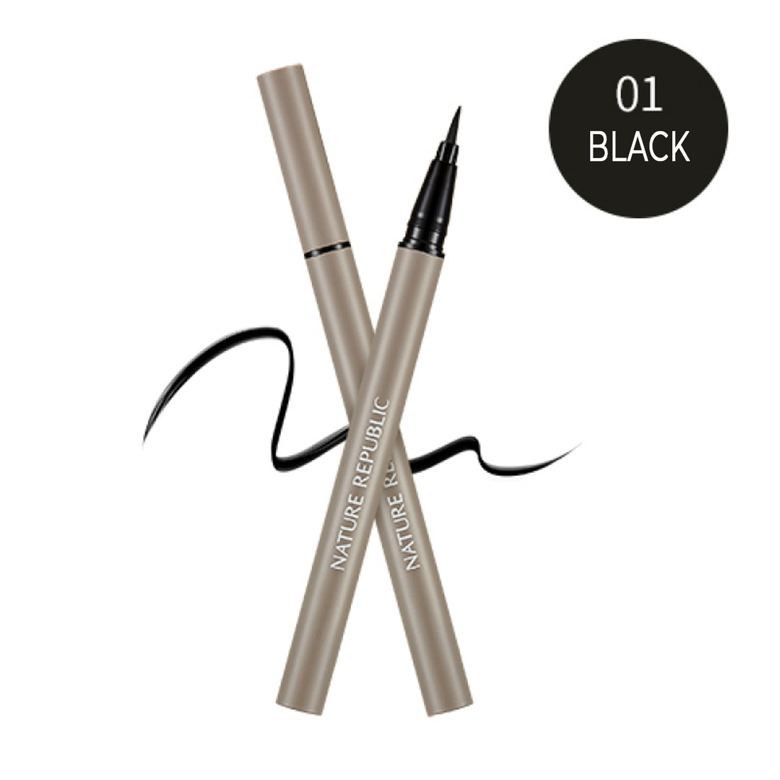BOTANICAL HYPER LINER 01 BLACK