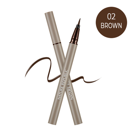BOTANICAL HYPER LINER 02 BROWN