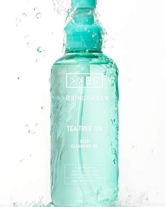 BRINGGREEN Tea Tree Cica Deep Cleansing Oil 200ml