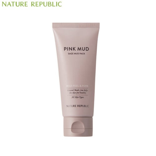 NATURAL MADE PINK SAGE MILD PEEL MUD PACK