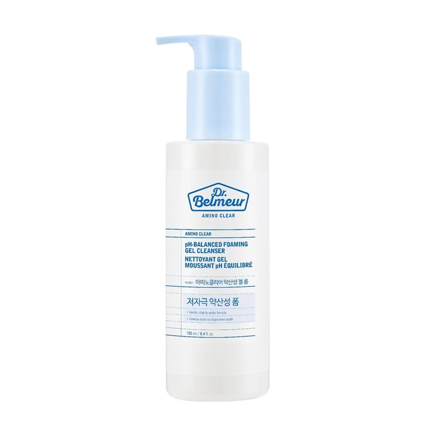 DR.BELMEUR AMINO CLEAR PH-BALANCED FOAMING GEL CLEANSER
