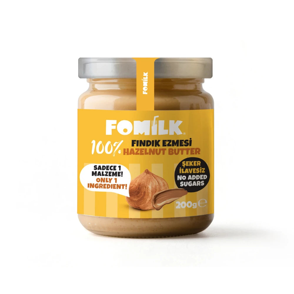 %100 HAZELNUT PASTE BUTTER 200g