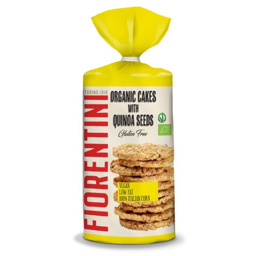 Organic quinoa cakes gluten free