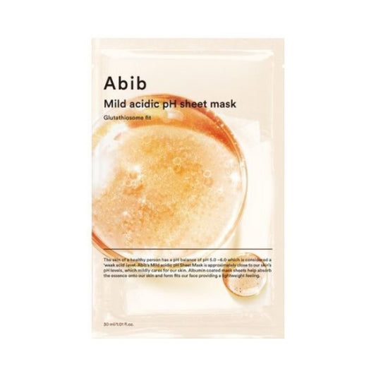ABIB MILD ACIDIC PH SHEET MASK GLUTATHIOSOME FIT