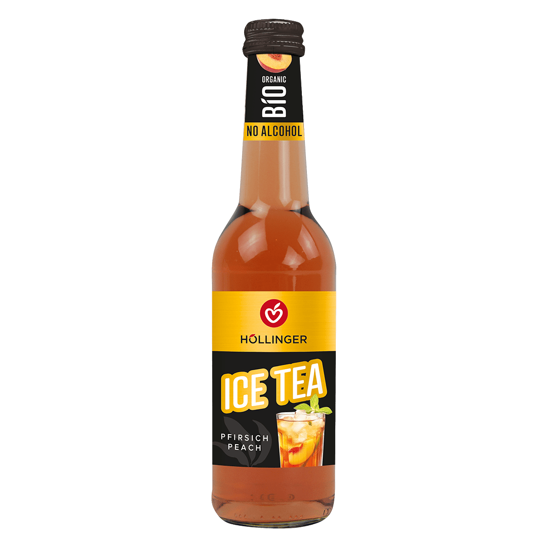 Organic ice tea peach