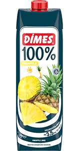 1/1 T.PACK  DIMES  100% PINEAPPLE JUICE