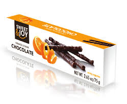 Crispy orange & dark chocolate
