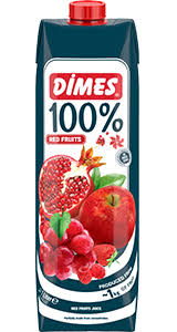 1/1 T.PACK DIMES  100% REDFRUITMIX JUICE
