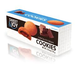 Cookies with chocolate cream 30%