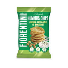 "HUMMUS" organic chickpea chips with sea salt 50g (ORGANIC AND CONVENTIONAL)