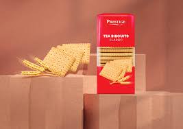 Prestige Tea Biscuits 120g 
uncoated biscuits 
15 units in a carton