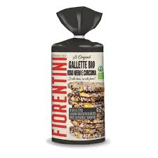 Organic black rice cakes +curcuma gl.free