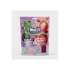 DOVIDO MULTI FURITO BLACKBERRY & STRAWBERRY FLAVOURED SULTANAS