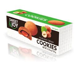 Cookies with hazelnut cream 30%