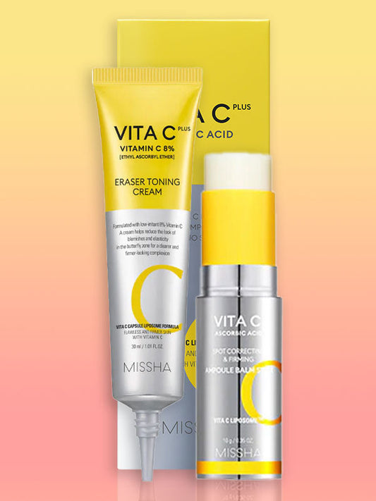MISSHA VITA_C_CREAM&BALM SET
