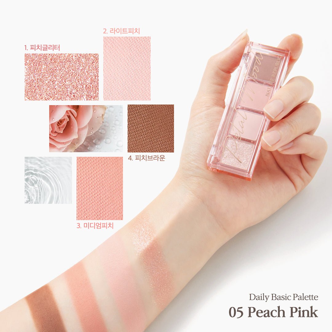 DAILY BASIC PALETTE 05 PEACH PINK