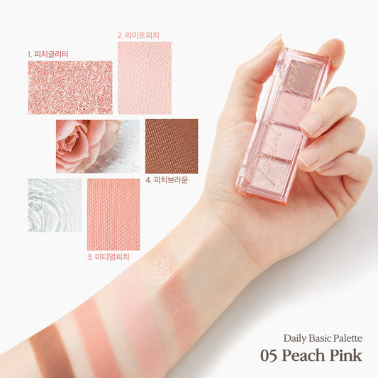 DAILY BASIC PALETTE 05 PEACH PINK