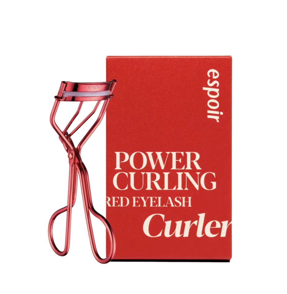 ES.  POWER CURLING RED EYELASH CURLER