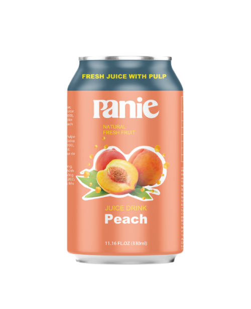 Peach juice with pulp 330ml
